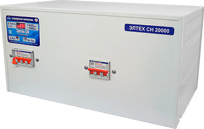 Стабилизатор 20 квт Элтех СН 20000 стандарт Стабилизатор 20 квт Элтех СН 20000 стандарт